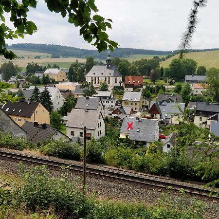 Ferienwohnung Bimmelbahn-Blick Neudorf (Saxony) Exterior foto