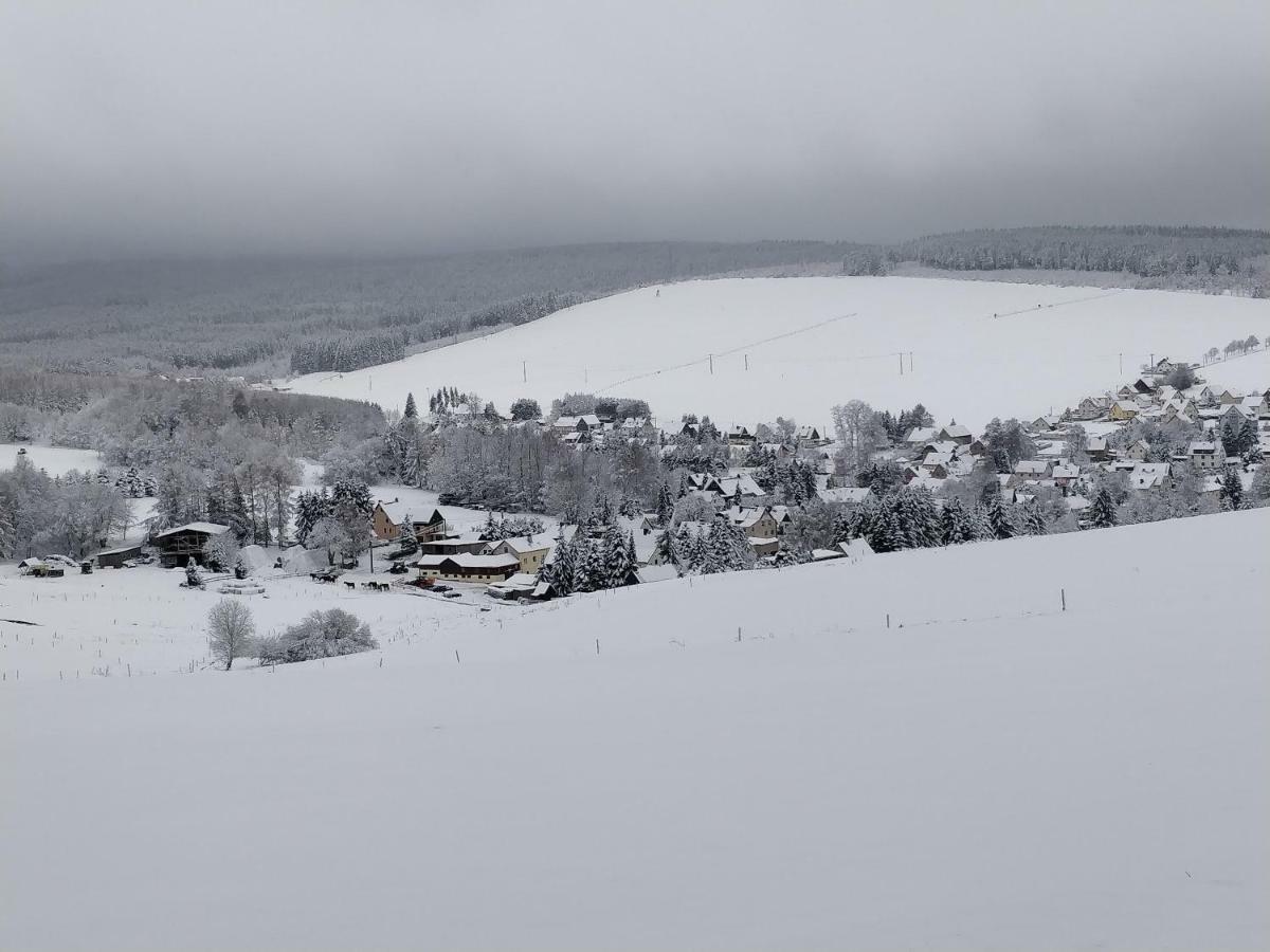 Ferienwohnung Bimmelbahn-Blick Neudorf (Saxony) Exterior foto