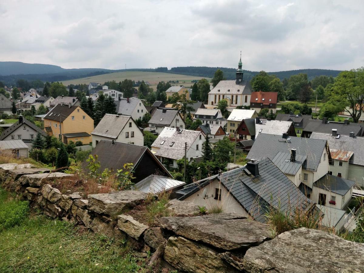 Ferienwohnung Bimmelbahn-Blick Neudorf (Saxony) Exterior foto